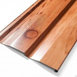 Сайдинг Металл Кедр МП СК 14*226 Ecosteel 0.5