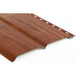 Сайдинг Металл Мореный дуб Lбрус 15*240 Ecosteel 0,5