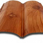 Сайдинг Металл Мореный дуб Блок-хаус 28*356 Ecosteel 0,5