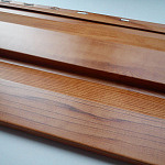 Сайдинг Металл Мореный дуб МП СК 14*226 Ecosteel 0.5